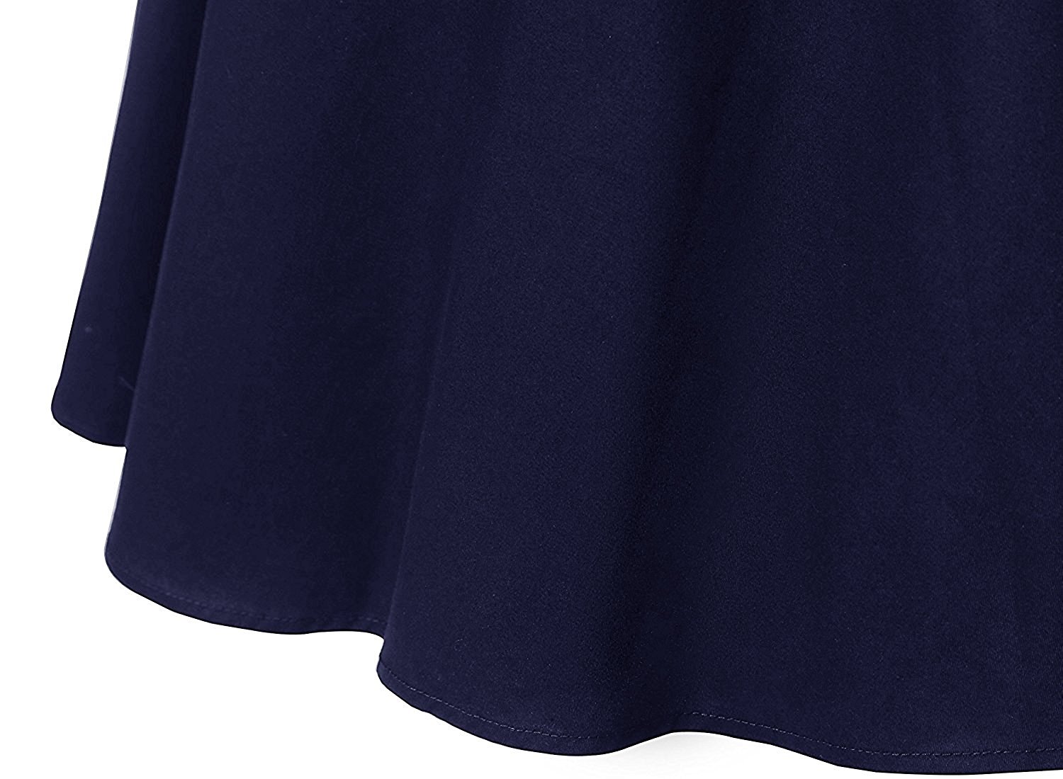 50s Rockabilly Style Halter Dark Blue Polka Dots Vintage Dress on Luulla